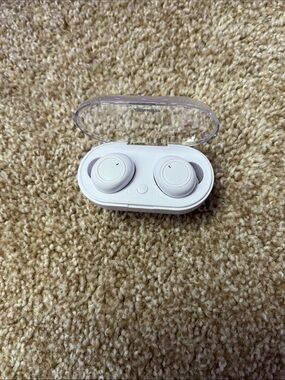 2Boom White True Wireless Bluetooth Earbuds with Case